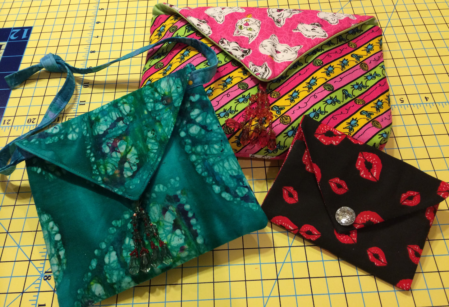 Box Bag Bundle - Reg Box Bag, Fussy Cut, Lg Box Bag