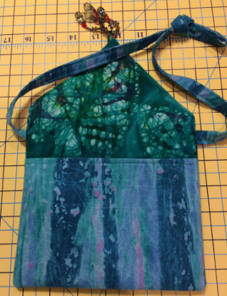 Towel Topper Template - Box Bag