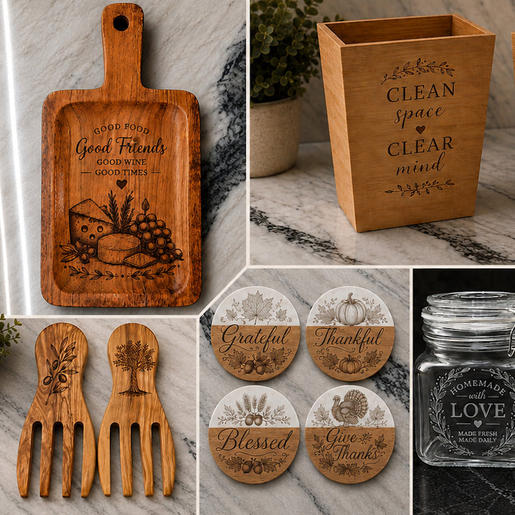 Custom Laser Engraved Gifts Collection