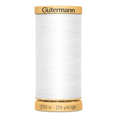 Thread - Gutermann - 100% Cotton - 220 to 274 yds.