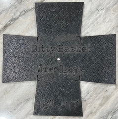 Ditty Basket Templates - Multiple Sizes