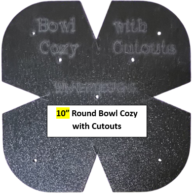Microwave Bowl & Plate Cozy Templates with CUTOUTS - New!