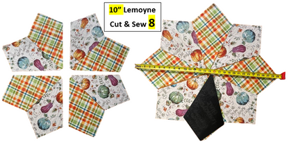 Lemoyne Star Periwinkle Templates