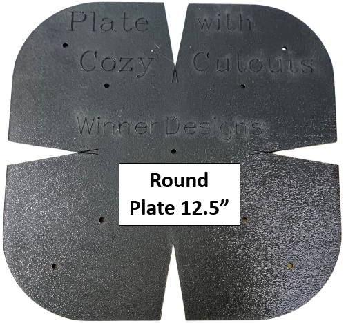 Microwave Bowl & Plate Cozy Templates with CUTOUTS - New!