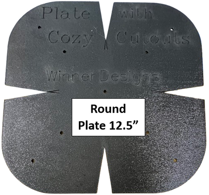 Microwave Bowl & Plate Cozy Templates with CUTOUTS - New!