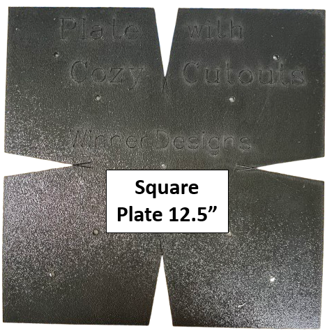 Microwave Bowl & Plate Cozy Templates with CUTOUTS - New!