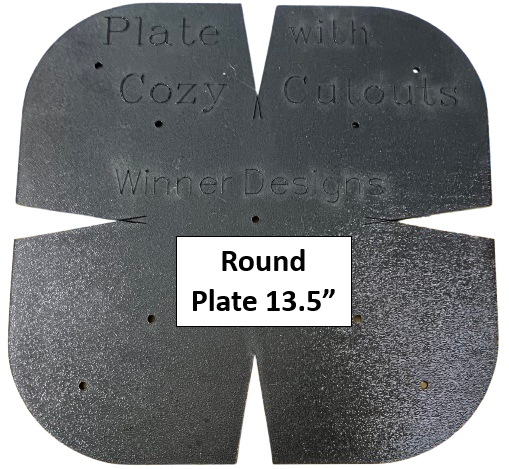 Microwave Bowl & Plate Cozy Templates with CUTOUTS - New!