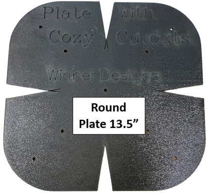 Microwave Bowl & Plate Cozy Templates with CUTOUTS - New!