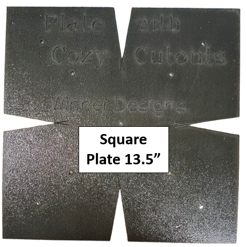 Microwave Bowl & Plate Cozy Templates with CUTOUTS - New!
