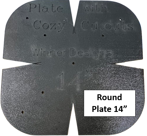 Microwave Bowl & Plate Cozy Templates with CUTOUTS - New!
