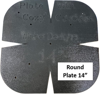 Microwave Bowl & Plate Cozy Templates with CUTOUTS - New!