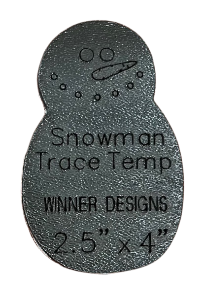Winter Snowman Templates