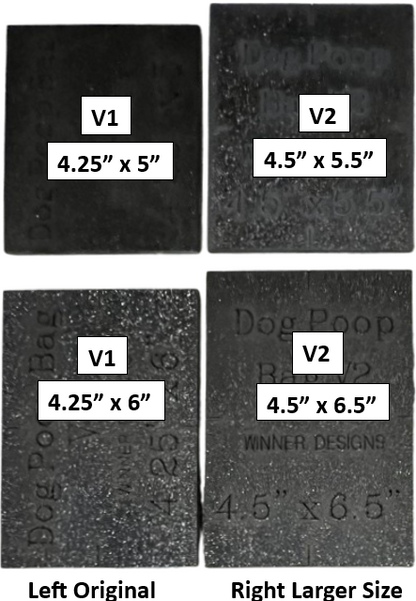 Doggie Poop Bag Holder Template Sets - New Size!