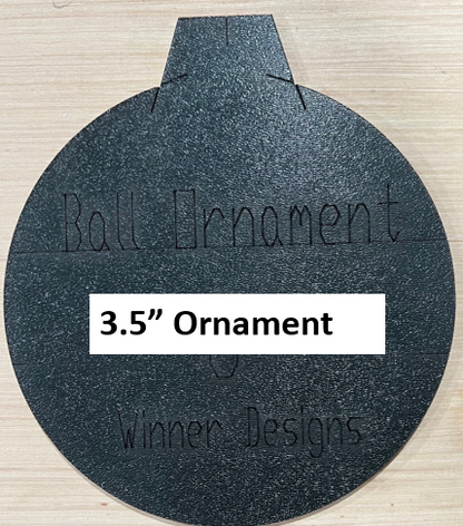 Christmas Ball Ornament Templates