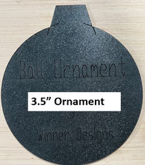 Christmas Ball Ornament Templates