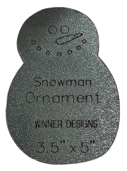 Winter Snowman Templates