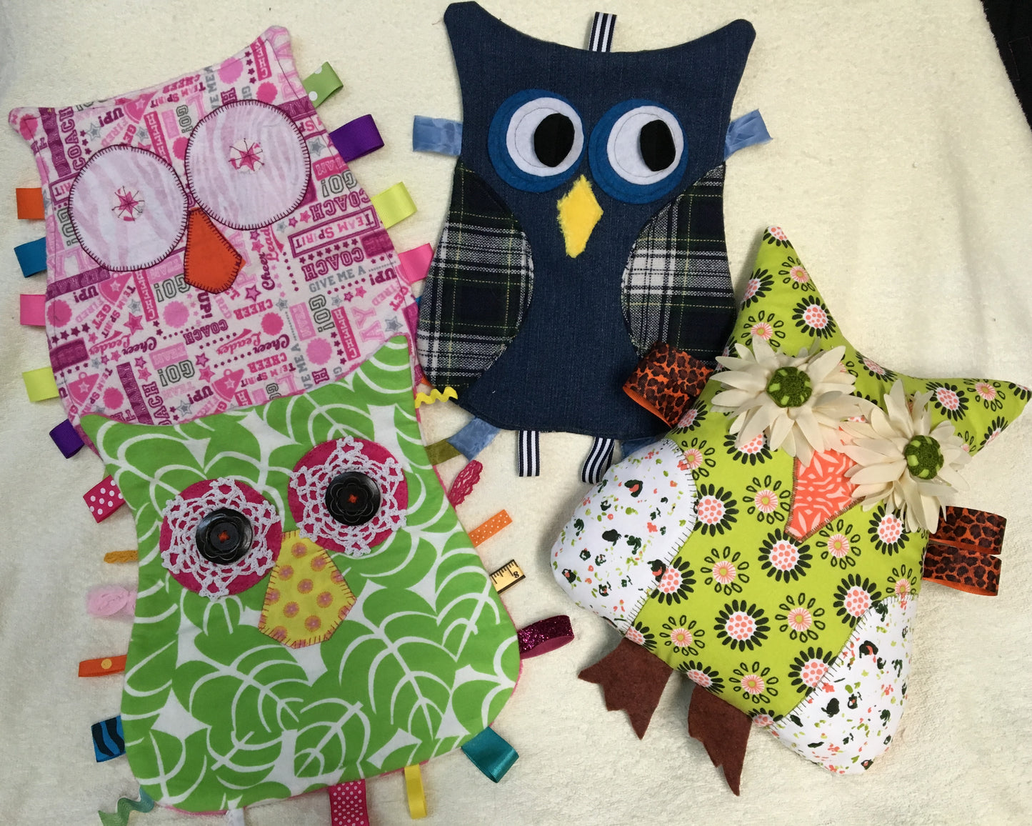 Owl Template, Owl Taggie Toy Kit