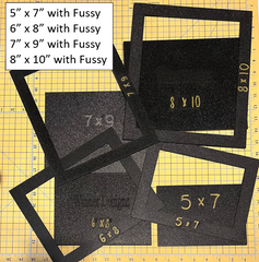 Rectangles & Fussy Cut Frame Templates New