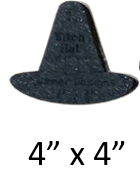 Witch Hat Templates