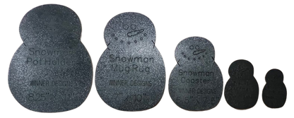 Winter Snowman Templates