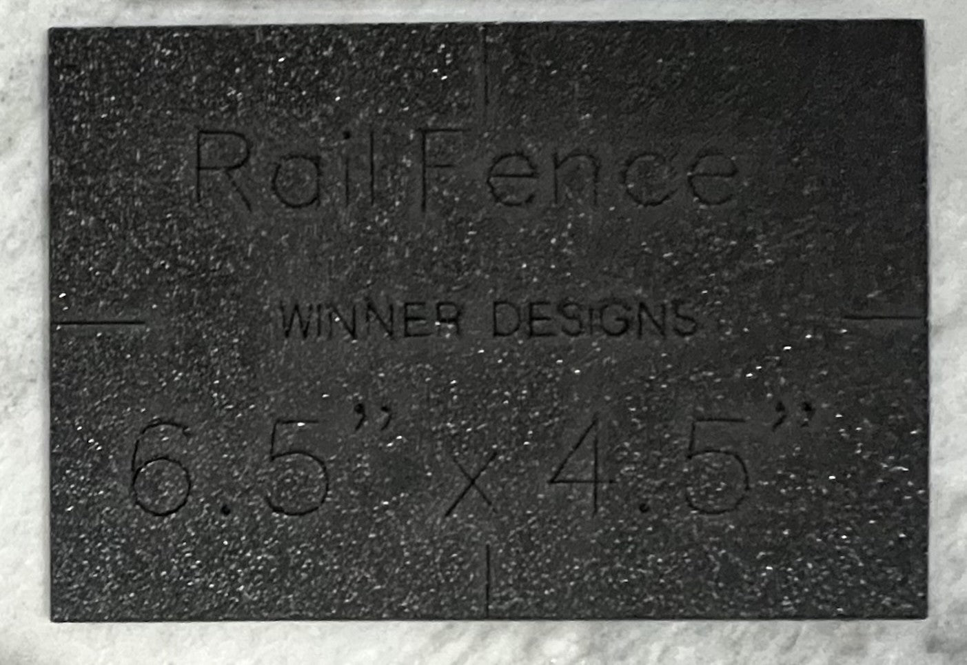Rail Fence or Twisted Rail Template