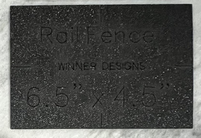 Rail Fence or Twisted Rail Template
