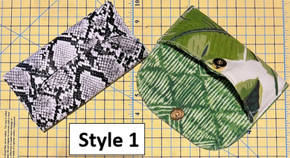 Glasses Case Templates - 2 Styles
