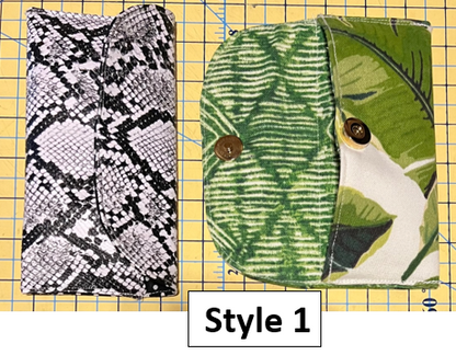 Glasses Case Templates - 2 Styles