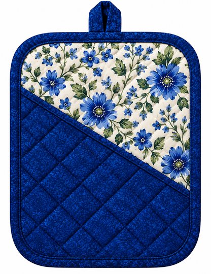 Angled Pockets Pot Holder Template Set