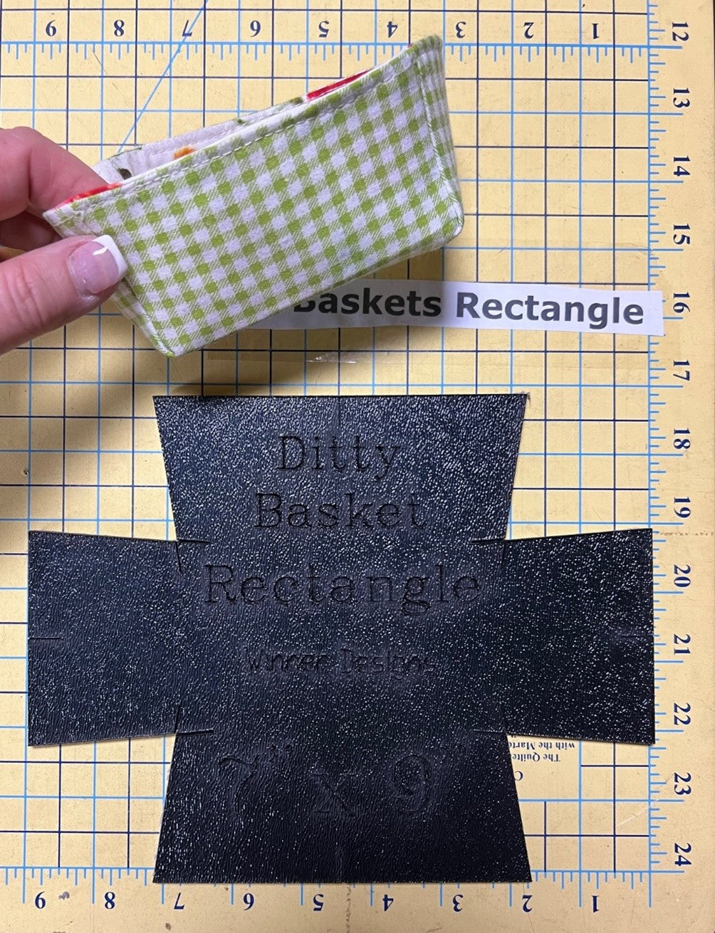 Ditty Basket Templates - Multiple Sizes