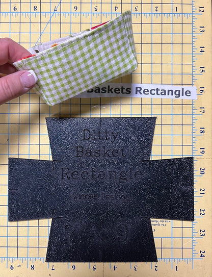 Ditty Basket Templates - Multiple Sizes