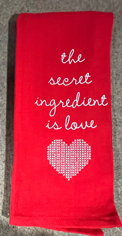 Towels for Towels Toppers - Valentines
