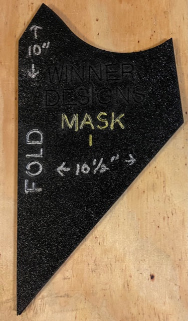 Face Mask Templates - Bandana Style