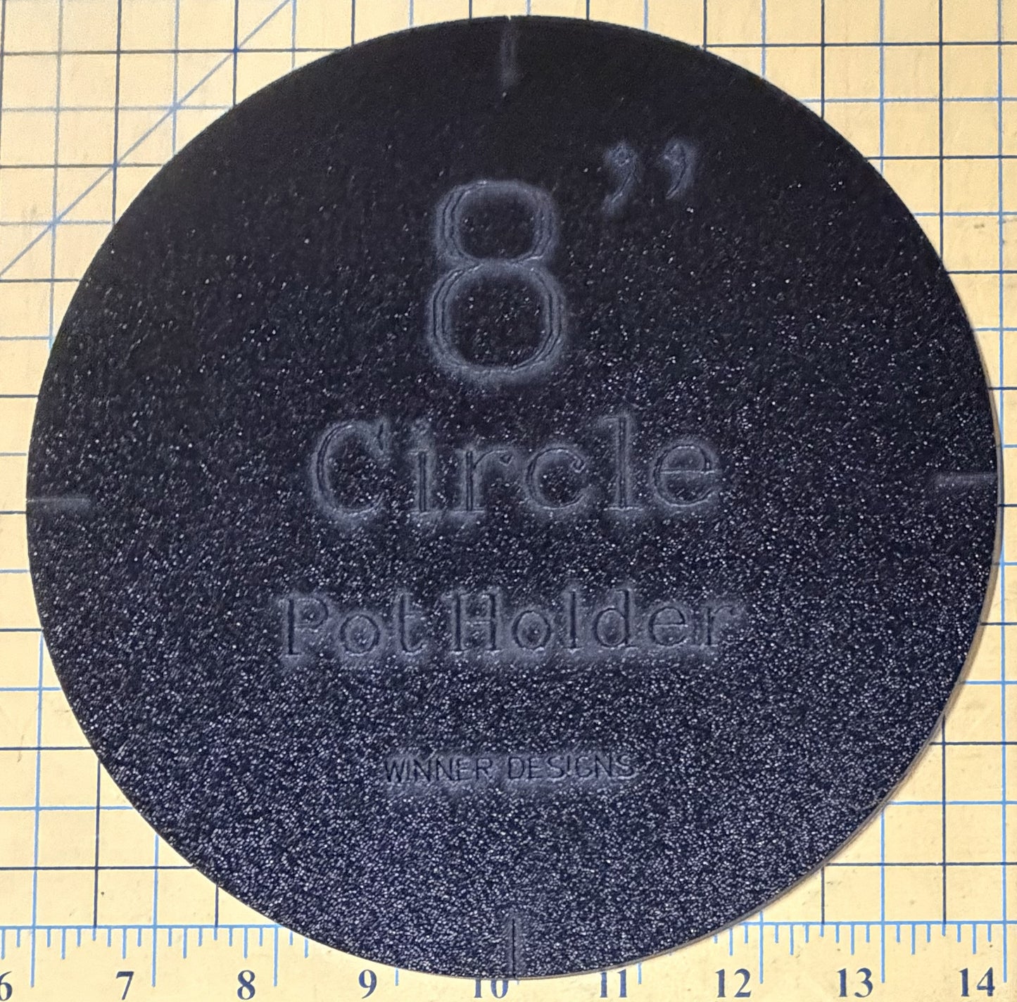 Circle Pocket Potholder
