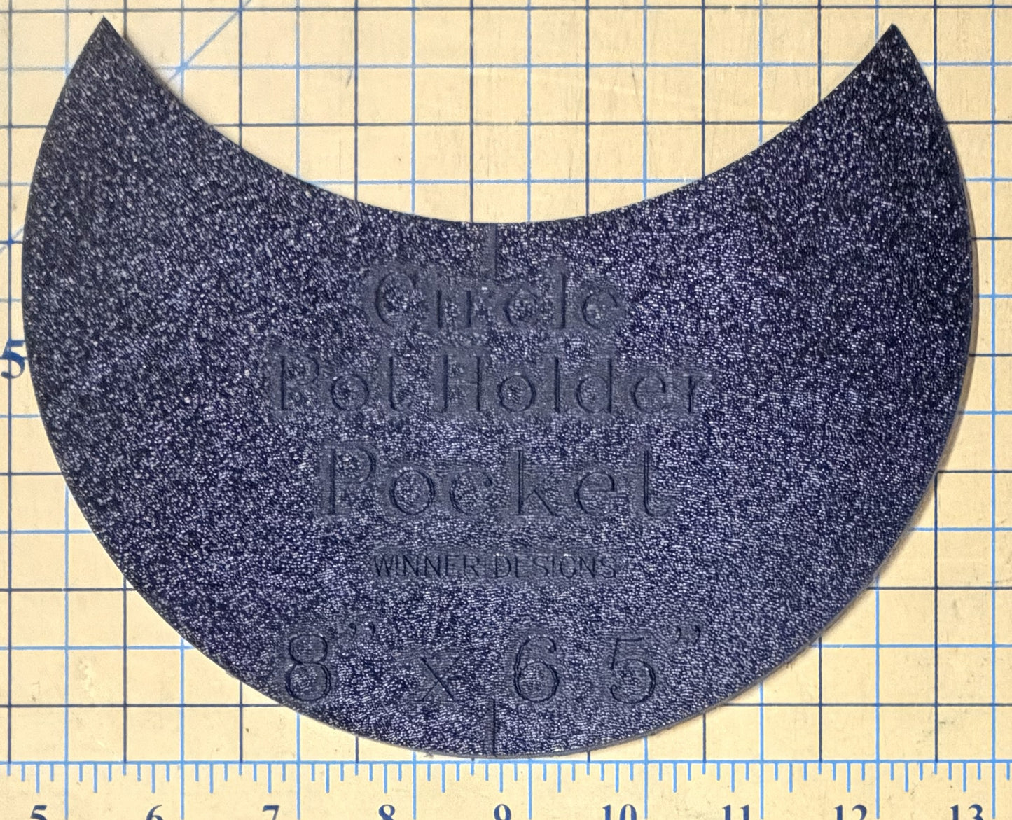 Circle Pocket Potholder