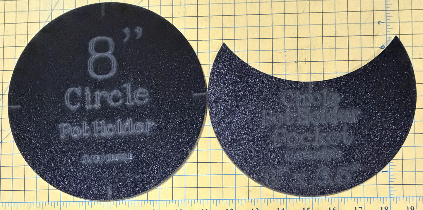 Circle Pocket Potholder