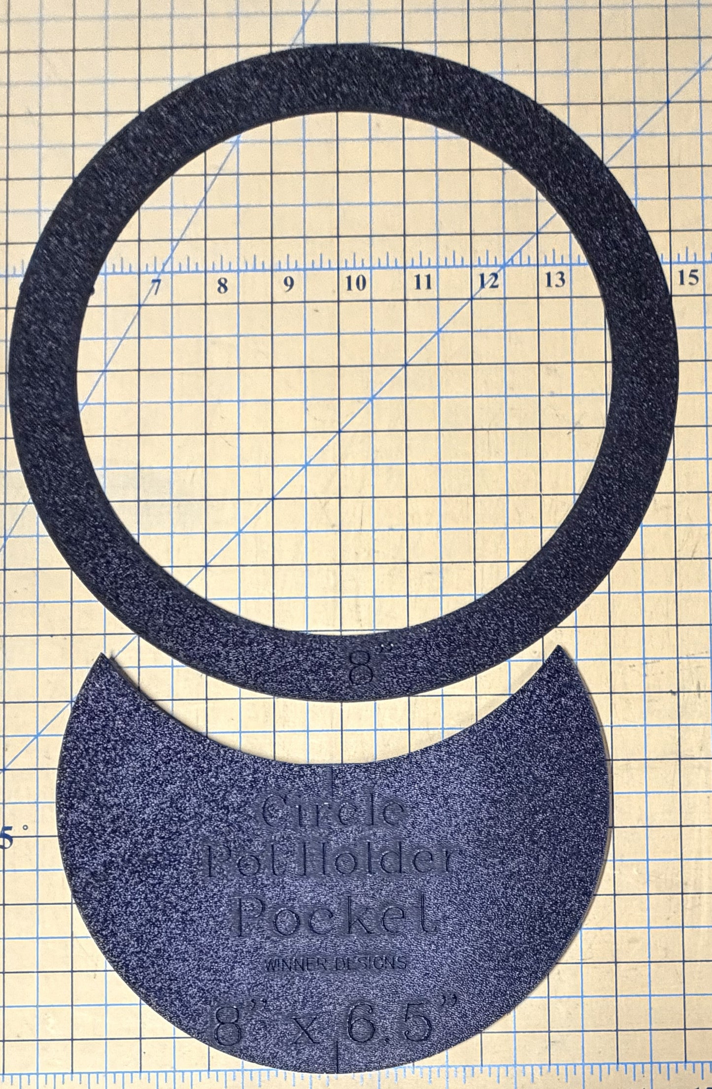 Circle Pocket Potholder