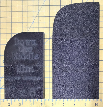 Down the Middle -2 sizes: Pencil Case or Travel Hand Sanitizer Case