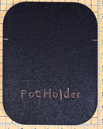 Angled Pockets Pot Holder Template Set