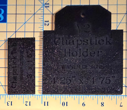 Chapstick Lipstick Lip Balm Holder Template V2