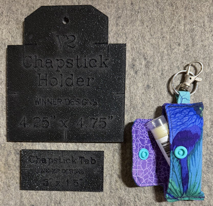 Chapstick Lipstick Lip Balm Holder Template V2