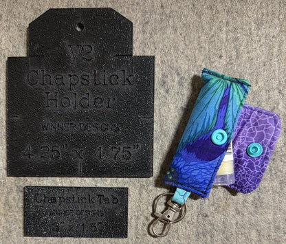 Chapstick Lipstick Lip Balm Holder Template V2