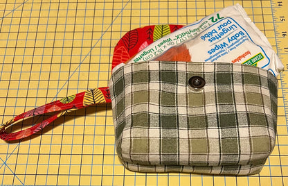 Snap Clutch Pouch 2 Piece Template Set