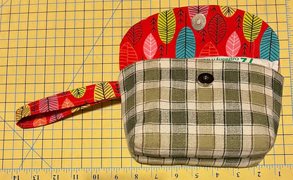 Snap Clutch Pouch 2 Piece Template Set