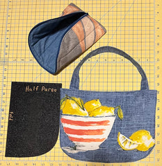 Half Purse Template