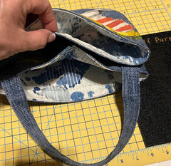 Half Purse Template