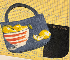 Half Purse Template