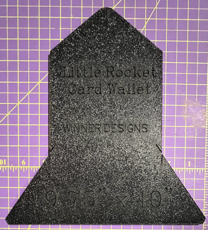 Little Rocket Card Wallet Template
