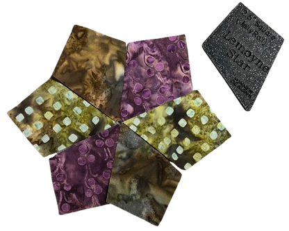 Lemoyne Star Periwinkle Templates