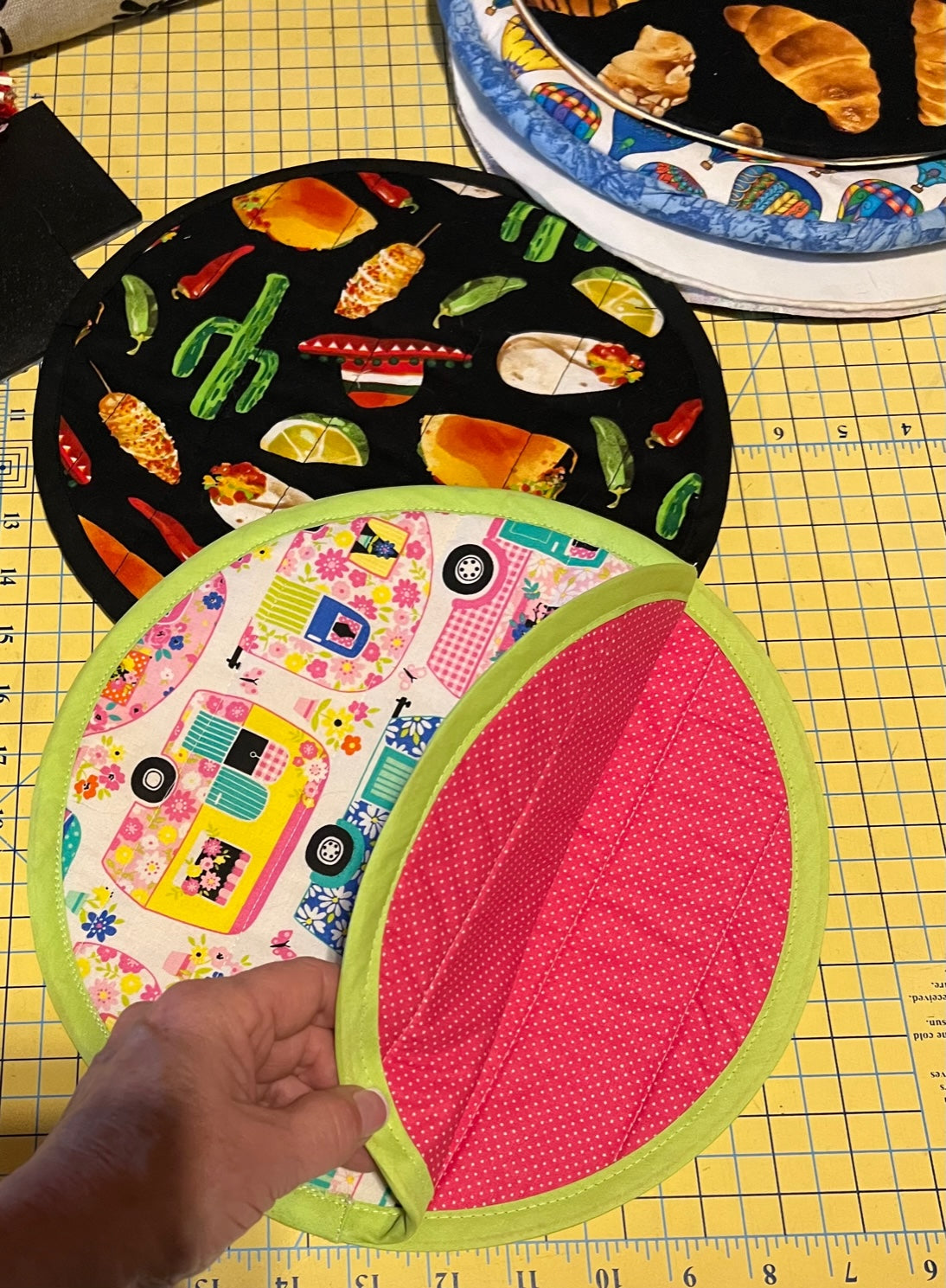 Tortilla Warmer Complete Circle Templates